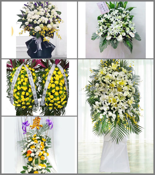 北京东城区龙潭街道板厂南里社区白事花篮预定